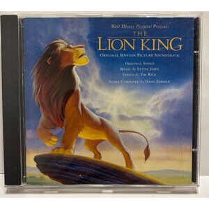 Disney The Lion King Original Motion Picture Soundtrack‎ CD 1994